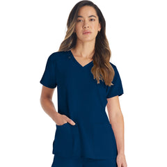Women's EDS Essentials V-Neck Scrub Top
