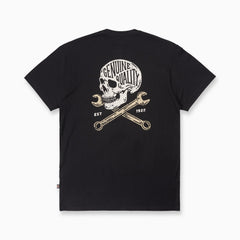 Wrench Cross Bone Short Sleeve Graphic T-Shirt