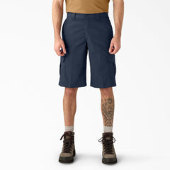 FLEX Relaxed Fit Cargo Shorts, 13"