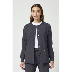 Women's EDS Essentials Snap Front Warm-Up Scrub Jacket