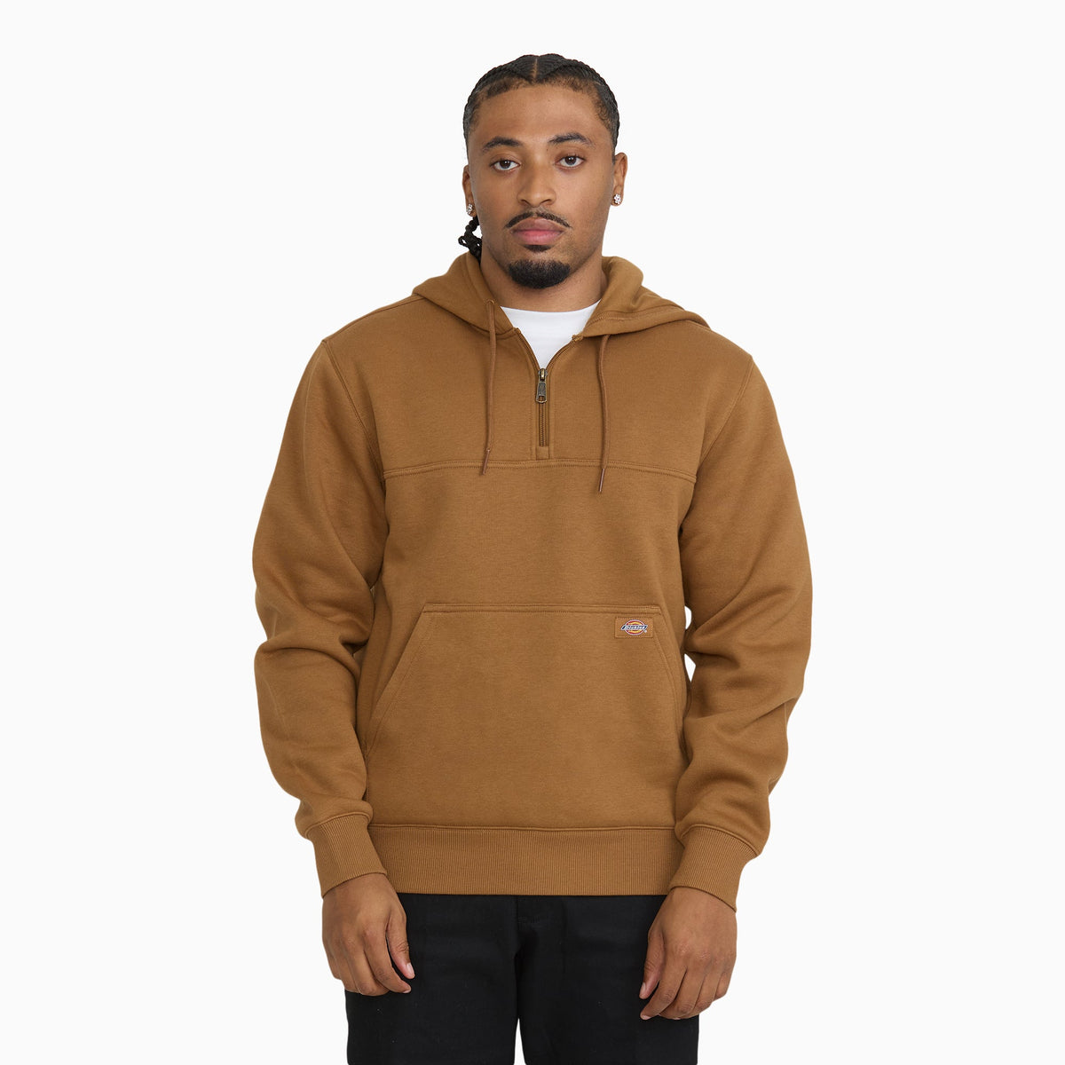 Water Repellent Heavyweight Fleece 1/4 Zip Hoodie